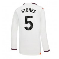 Manchester City John Stones #5 Auswärtstrikot 2023-24 Langarm